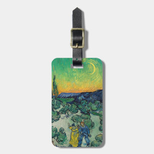 Étiquette À Bagage Vincent van Gogh - Une promenade au crépuscule