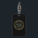 Étiquette À Bagage Vintage Meilleur Papa Jamais Nom Personnalisé Ax L<br><div class="desc">Cadeau de Fête des pères personnalisé pour le meilleur papa du monde. Customisez le libellé pour le rendre plus spécial pour votre papa,  le héros de votre vie. Célébrez la Fête des pères avec ce nom et message personnalisés pour votre père.</div>