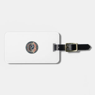 Étiquette À Bagage Vinyle de la liberté Patriotique Disque vinyle pat