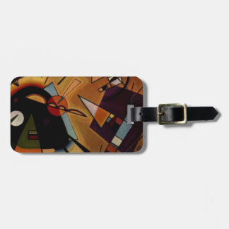 Étiquette À Bagage Violet noir Kandinsky