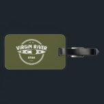 Étiquette À Bagage Virgin River Utah Kayak<br><div class="desc">La rivière Vierge est un affluent du fleuve Colorado dans les États américains de l'Utah, du Nevada et de l'Arizona. La rivière fait environ 250 km de long. Il a été désigné première rivière sauvage et pittoresque de l'Utah en 2009, lors de la célébration du centenaire du Parc national de...</div>