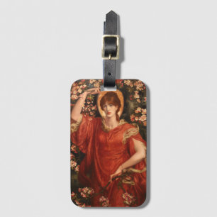 Étiquette À Bagage Vision de Fiammetta (par Dante Gabriel Rossetti)