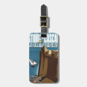 Étiquette À Bagage Visite Estoril Cascais Portugal