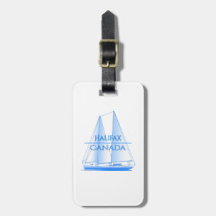Étiquette À Bagage Voile nautique côtière de Halifax