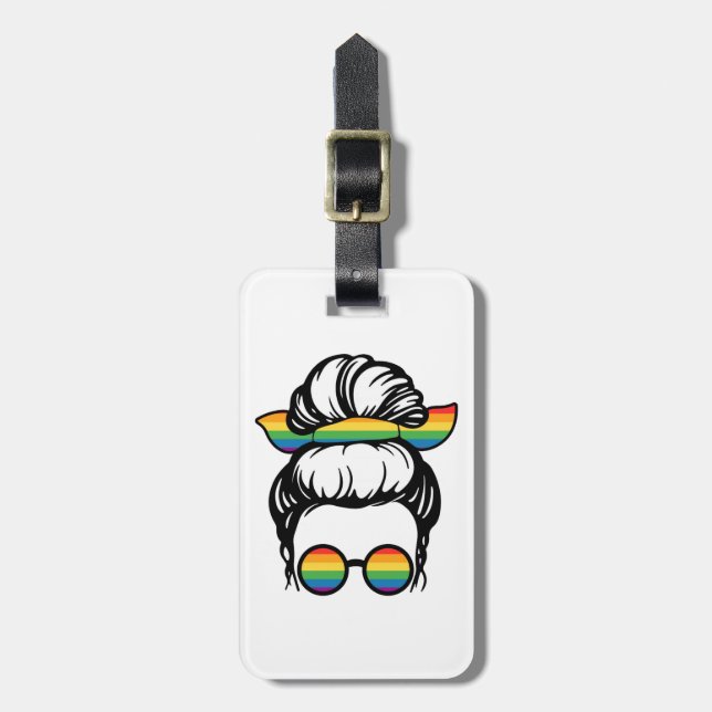Étiquette À Bagage Voir Rainbows (Devant Vertical)