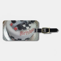voiture de course d'anniversaire heureuse