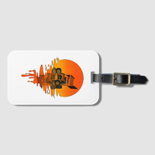 Étiquette À Bagage Voiture vintage Retro Style Sprint