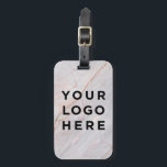 Étiquette À Bagage Votre Arrière - plan personnalisé de logo professi<br><div class="desc">Balise de bagage personnalisée pour les Arrière - plans de votre logo professionnel</div>