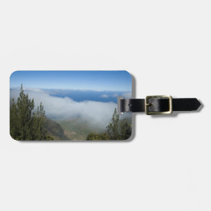 Étiquette À Bagage Votre photo ou canyon Waimea au-dessus des nuages