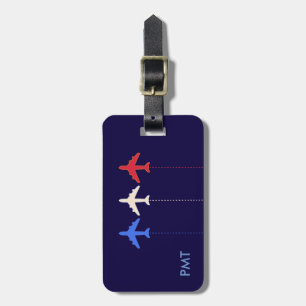Étiquette À Bagage Voyage aux États-Unis en avion