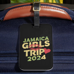 Étiquette À Bagage Voyage de filles Jamaïque 2024 Week-end vacances d