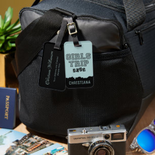 Étiquette À Bagage Voyage entre filles 2023 Week-end de vacances entr