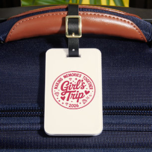 Étiquette À Bagage Voyage entre filles 2026 Créer des souvenirs ensem