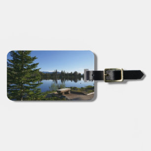Étiquette À Bagage Vue du lac Sprague