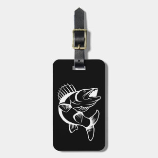 Étiquette À Bagage Walleye