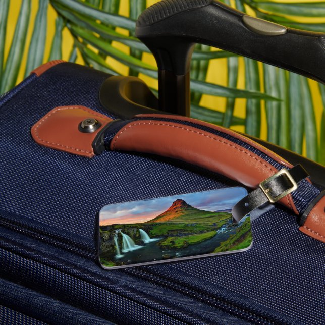 Étiquette À Bagage Waterfalls | Kirkjufell, Iceland (Insitu Rectoal 3)