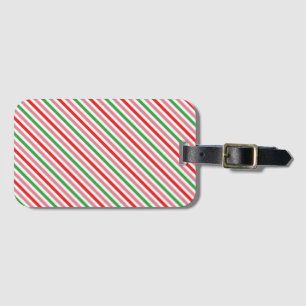 Étiquette À Bagage Watermelon Summer Stripes Motif-56206