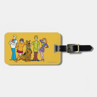 Étiquette À Bagage Whole Gang 14 Mystery Inc