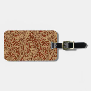 Étiquette À Bagage William Morris Arcadia Floral Garden Fleur Classiq