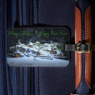 Étiquette À Bagage Winter Haven of the Hidden Folk