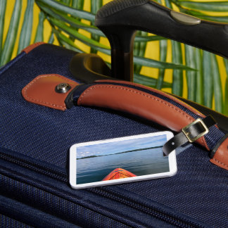 Étiquette À Bagage Wolfe's Neck Maine Ocean Kayak Luggage Tag