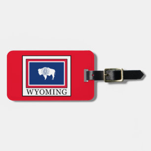 Étiquette À Bagage Wyoming