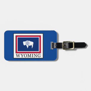 Étiquette À Bagage Wyoming