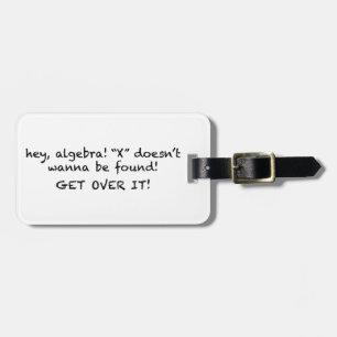 Étiquette À Bagage X ne veut pas être trouvé!