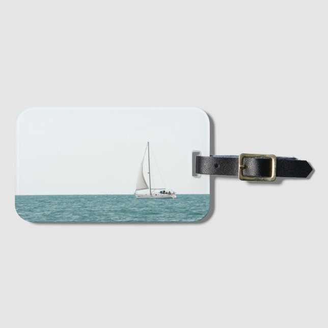 Étiquette À Bagage Yacht (Devant Horizontal)