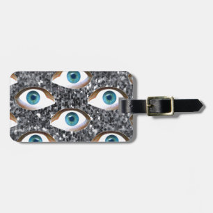 Étiquette À Bagage yeux séchés