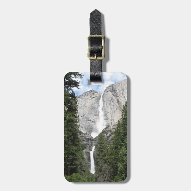 Étiquette À Bagage Yosemite Falls (Devant Vertical)