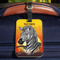 Zebra African Savanna Wild Animal