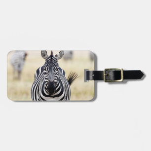 Étiquette À Bagage Zebra looking at you