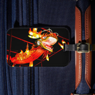 Étiquette À Bagage Zhulong Fire Dragon 