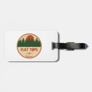 Étiquette À Bagage Zone sauvage de Flat Tops Colorado