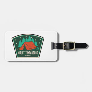 Étiquette À Bagage Zone sauvage du mont Timpanogos Utah Camping
