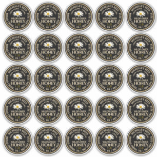 étiquette à couvercle à large bouche de 2,5 pouces