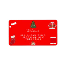 A Cozy Christmas Gathering Set on Warm Red