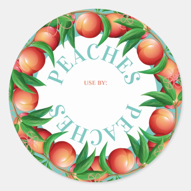 Étiquette à la confiture de remplissage de tourte  (Devant)