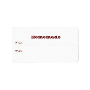 Étiquette Accueil Canning Maison Mason Jar Lid Alimentation