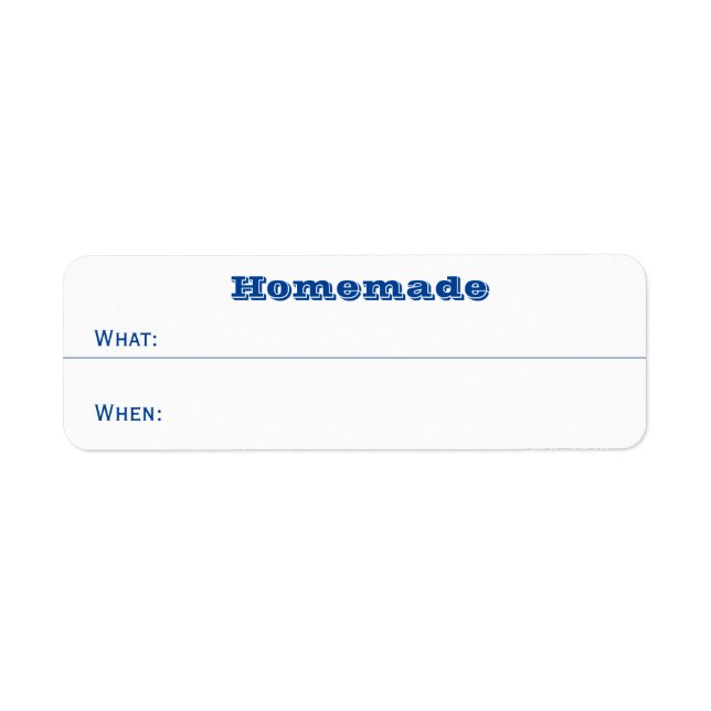 Étiquette Accueil Canning Maison Mason Jar Lid Alimentation  (Devant)