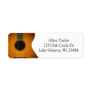 Étiquette Acoustic Guitar Strings Musical