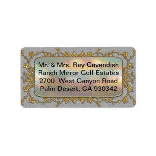 Étiquette Adlamchelle Hiver Élégant