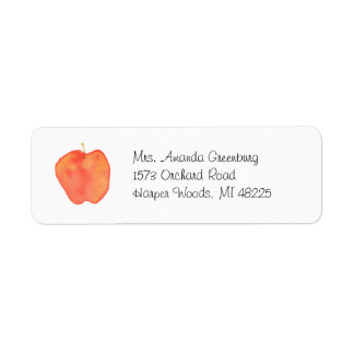 Étiquette Adresse Apple