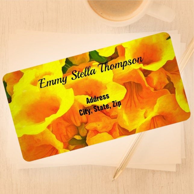 Étiquette Adresse de Copa de Oro (Créateur téléchargé)