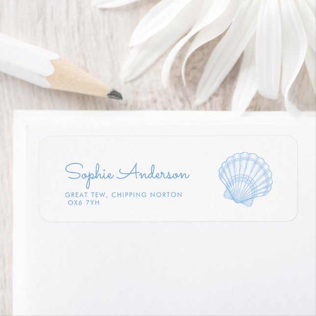 Étiquette Adresse de la fête de mariage prénuptiale côtière (En situation)