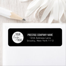 Adresse de l'entreprise de logo d'entreprise corpo
