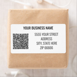 Étiquette Adresse de nom d'entreprise personnalisée Étiquett
