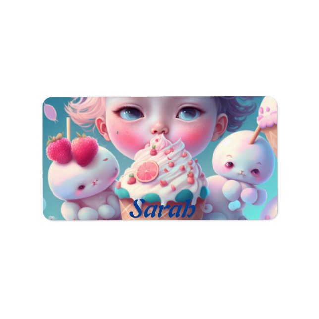 Étiquette Adresse de retour (Devant)