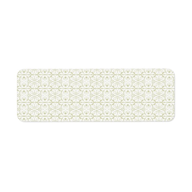 Étiquette Adresse de retour (Devant)